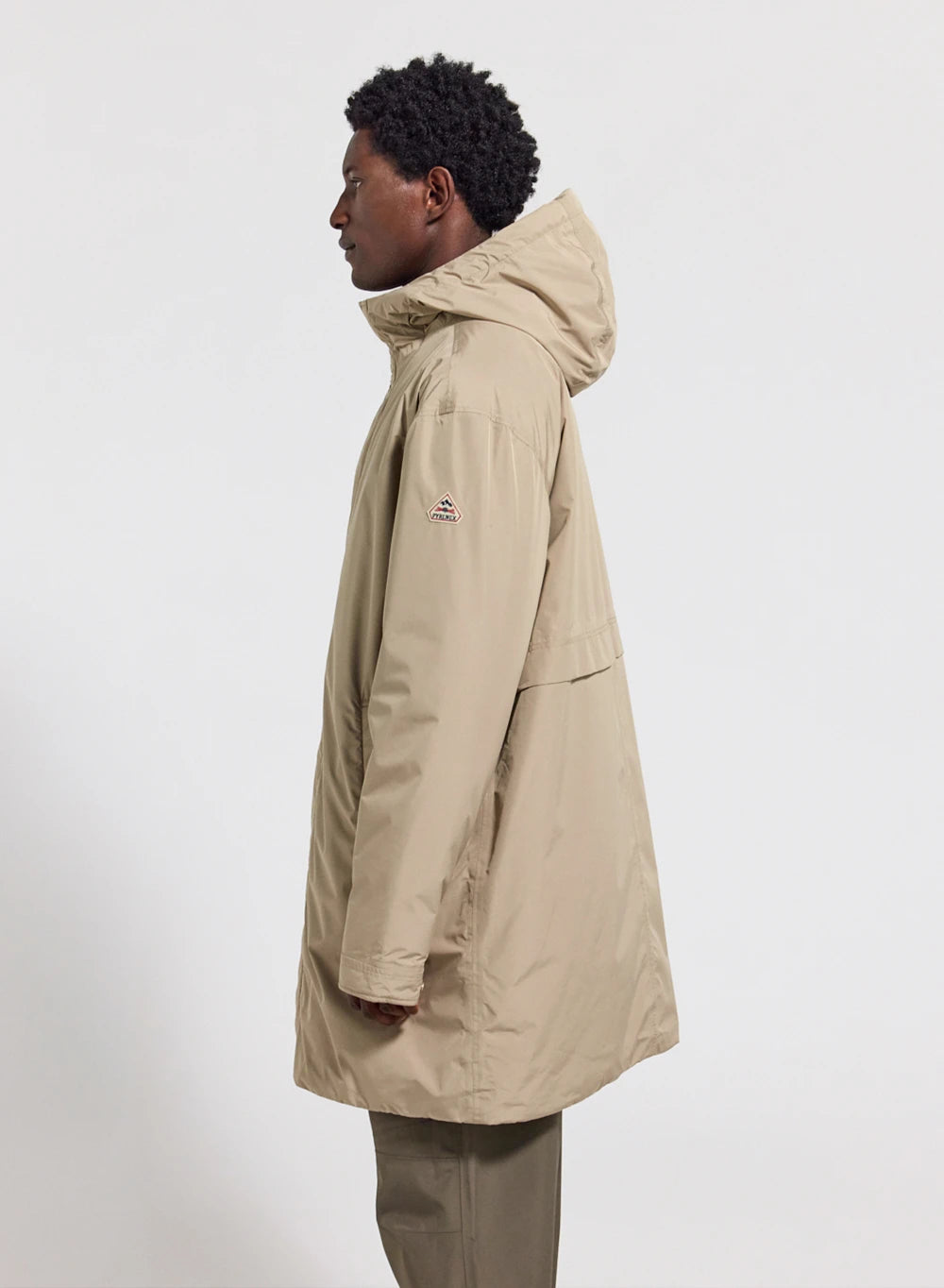 pyrenex-puigmal-parka-homme-longue-imperm-able-beige-clair-duvet image 3
