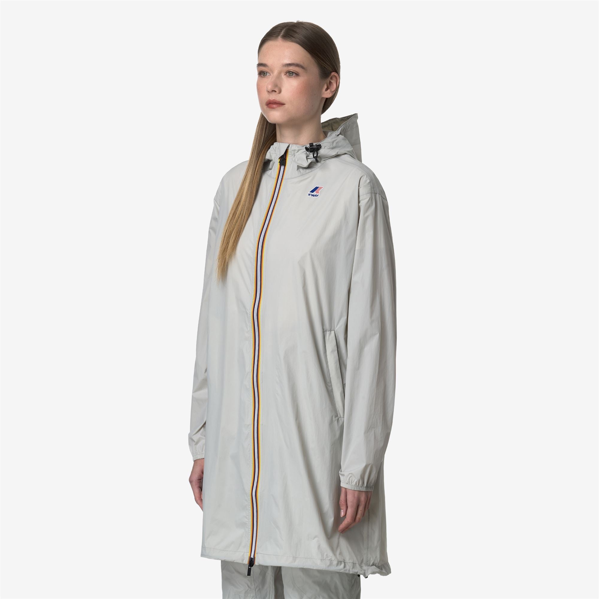 k-way-le-vrai-4-0-eiffel-east-manteau-pluie-long-unisexe-beige-lt image 3