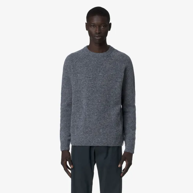 k-way-renoult-pull-col-rond-homme-blue-wild-mix image 1