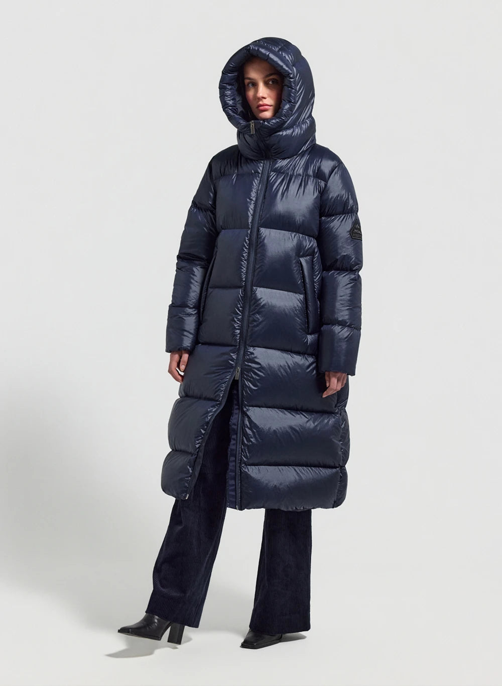 pyrenex-oriela-doudoune-longue-femme-bleu-marine image 4