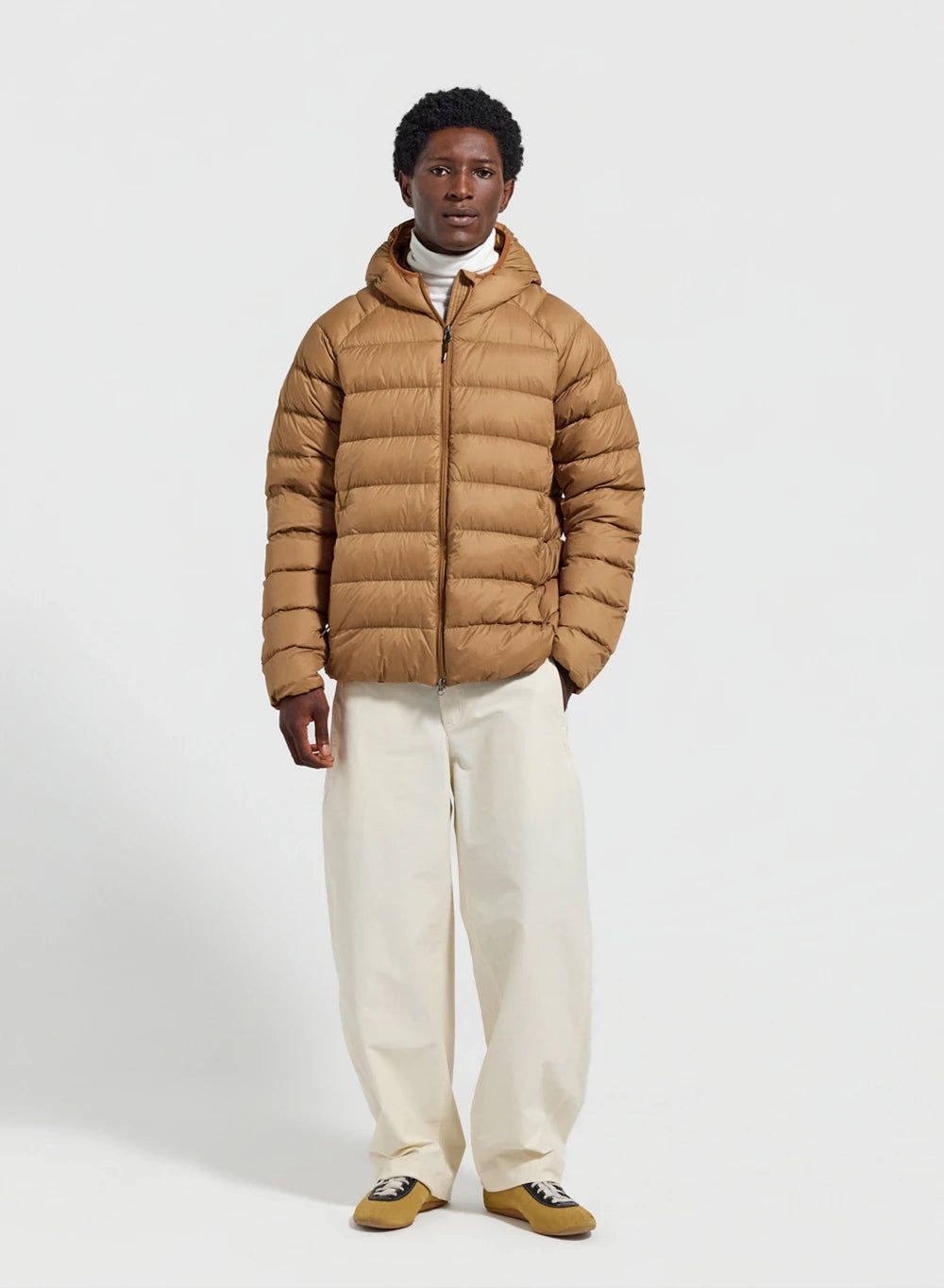 doudoune-capuche-homme-pyrenex-arial-marron-clair image 2
