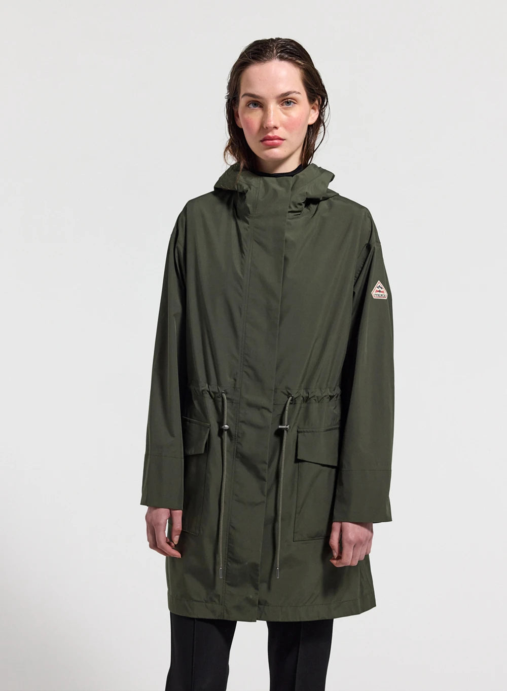 pyrenex-grace-parka-imperm-able-femme-kaki-fonc image 1
