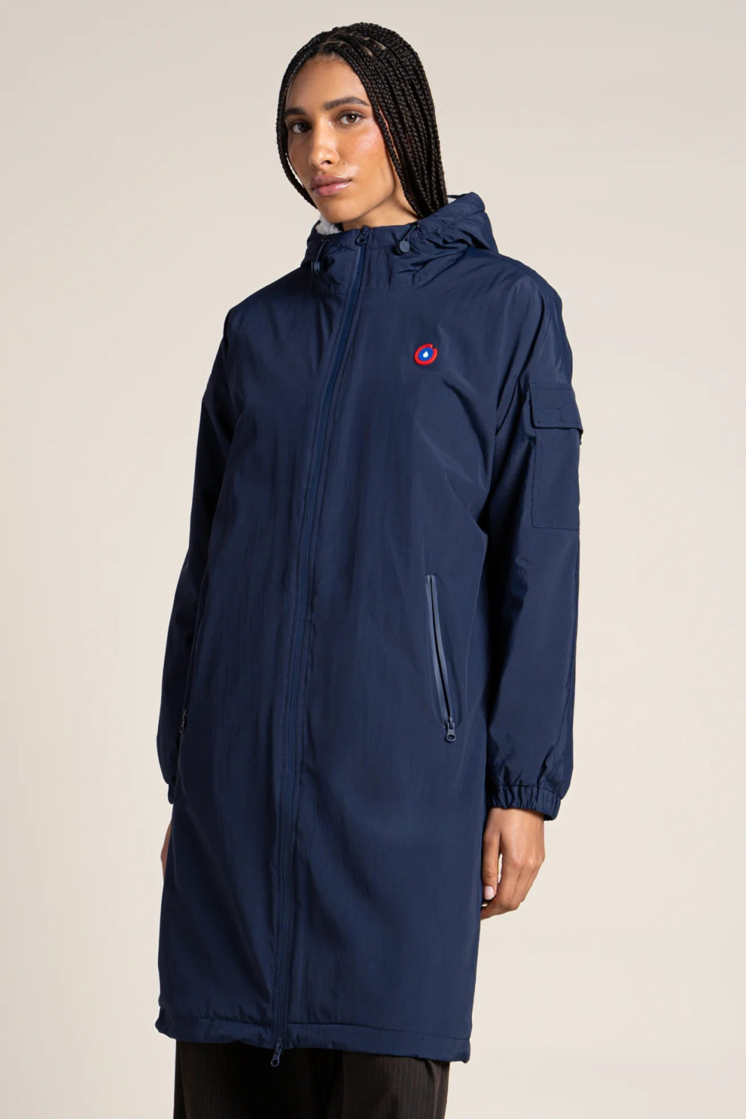 flotte-turenne-parka-longue-doubl-e-polaire-imperm-able image 7