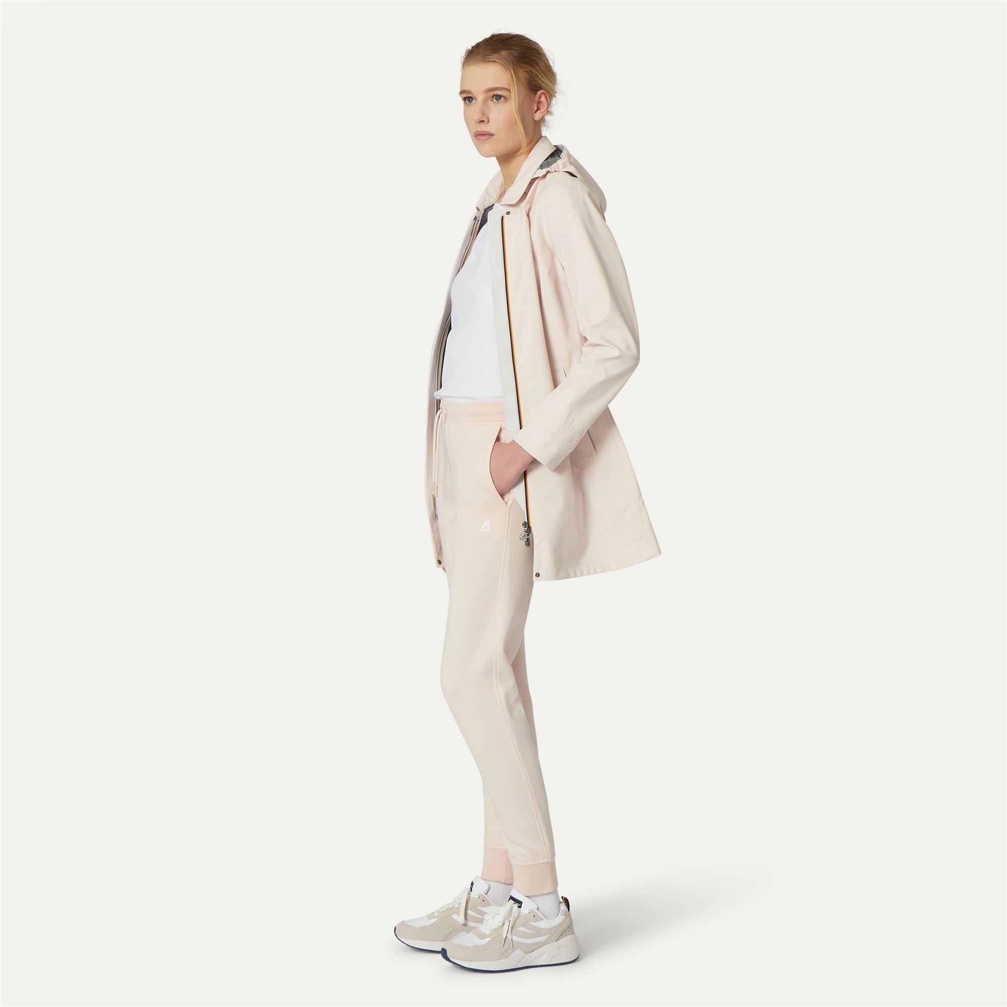 k-way-ginevra-light-spacer-pantalon-de-sport-femme-pink-cloud image 2