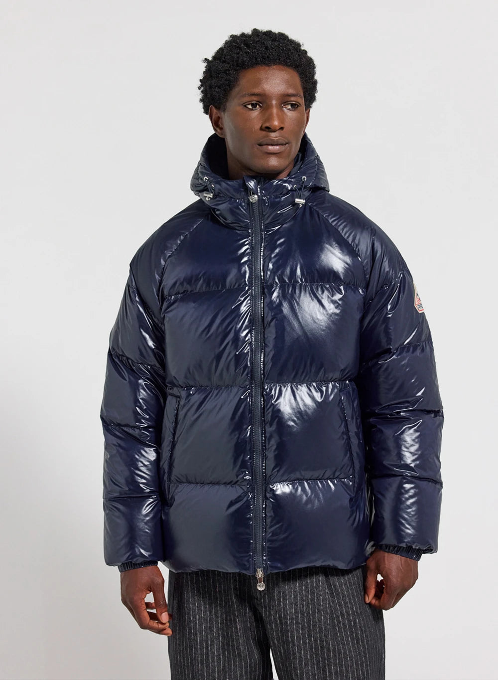 pyrenex-sten-doudoune-unisexe-capuche-bleu-marine image 1