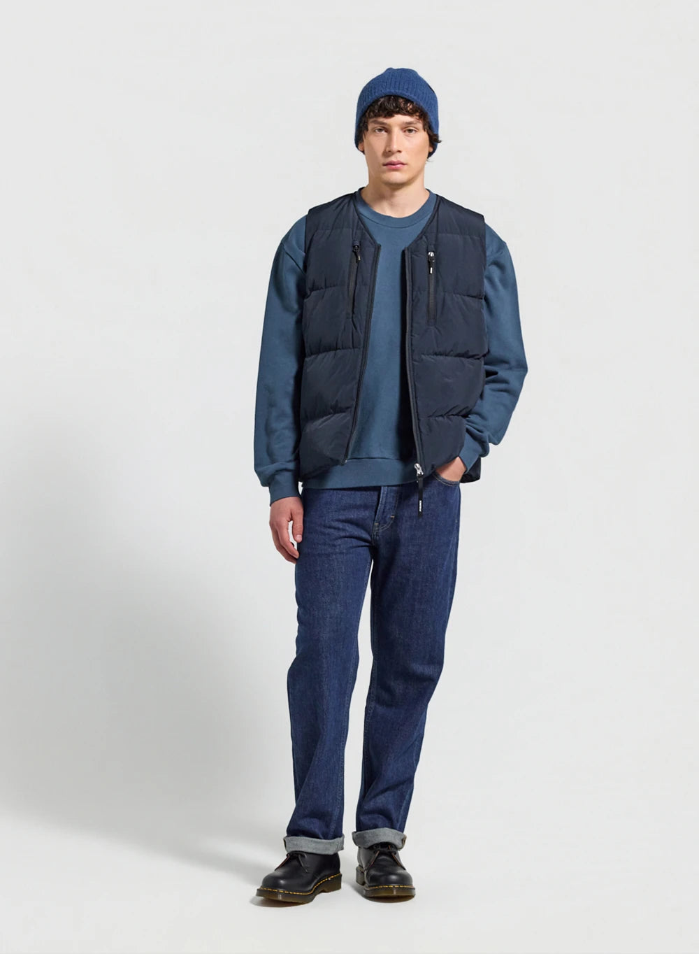 pyrenex-solace-gilet-doudoune-sans-manches-homme-bleu-fonc image 2
