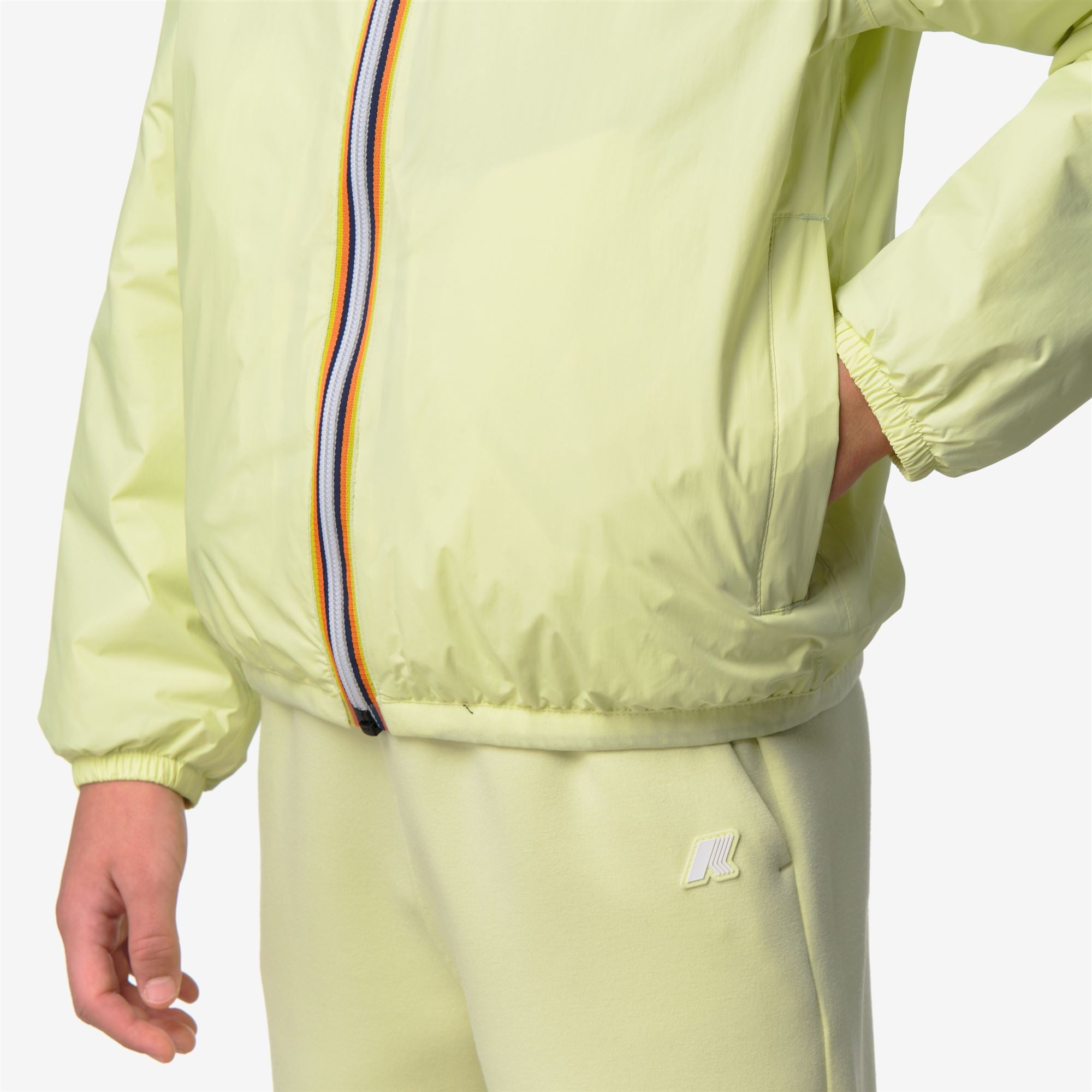 k-way-le-vrai-4-0-claude-warm-veste-milieu-enfant-yellow-lime image 5