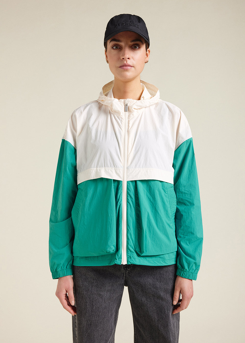 pyrenex-yoko-alhambra-coupe-vent-court-femme-en-tissu-recycl image 3
