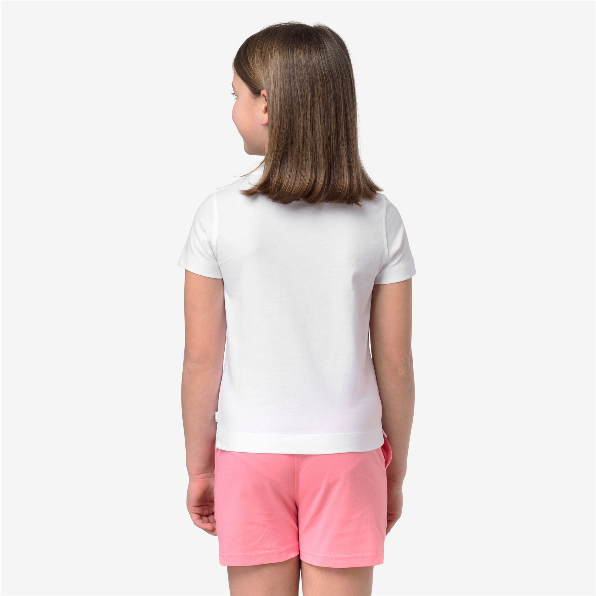 k-way-p-melis-corail-jersey-t-shirt-fille-white-white image 3