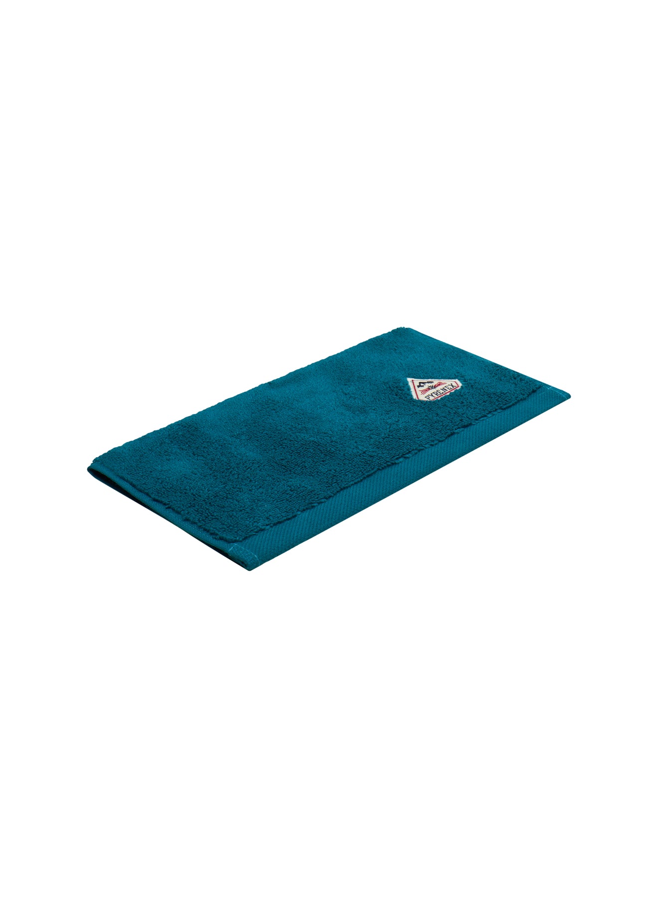 pyrenex-hana-serviette-visage-bleu-paon-100-coton-600-g-m image 2