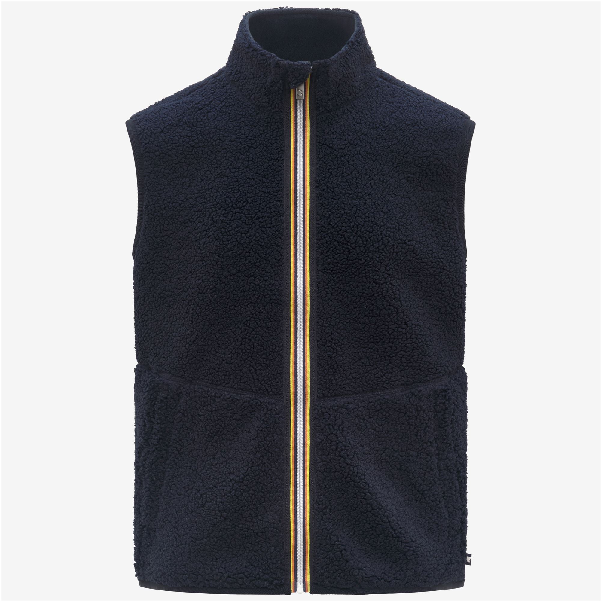 k-way-yannick-sherpa-polar-double-gilet-homme-blue-depth image 5