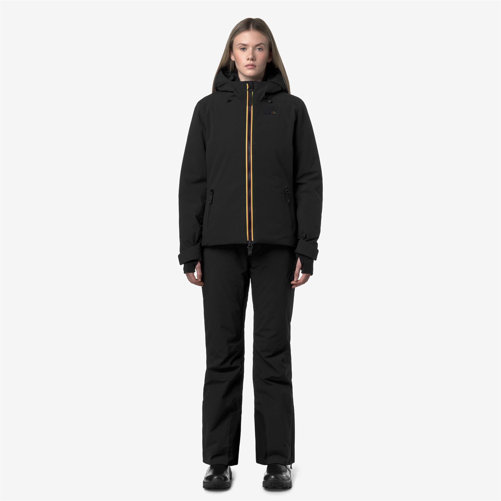 k-way-lura-2l-twill-pantalon-de-ski-femme-black-pure image 1