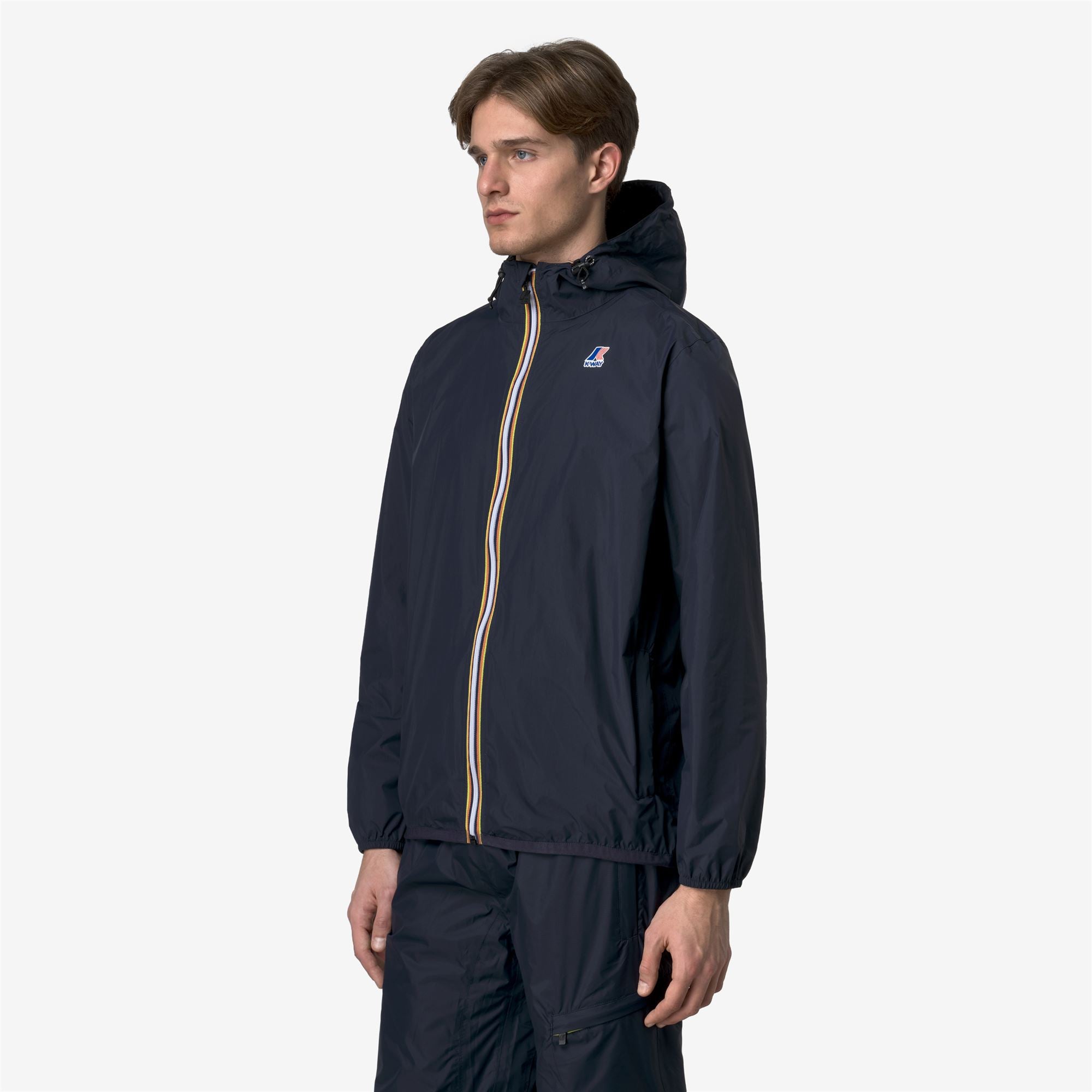 k-way-le-vrai-4-0-claude-veste-coupe-vent-unisexe-blue-depth image 3