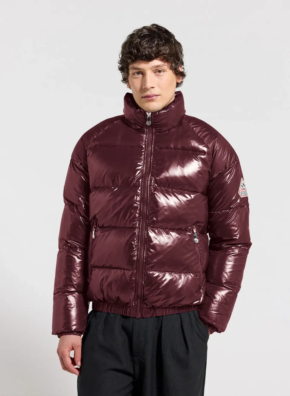 doudoune-unisexe-pyrenex-vintage-mythic-bordeaux image 1