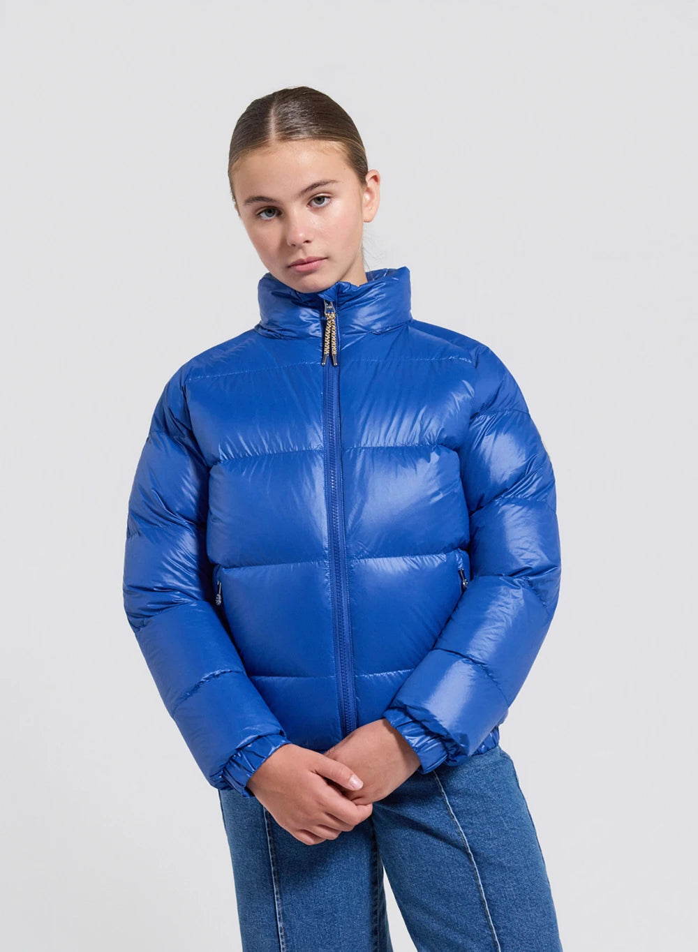 pyrenex-vintage-mythic-doudoune-enfant-bleue-mixte-8-16-ans image 2