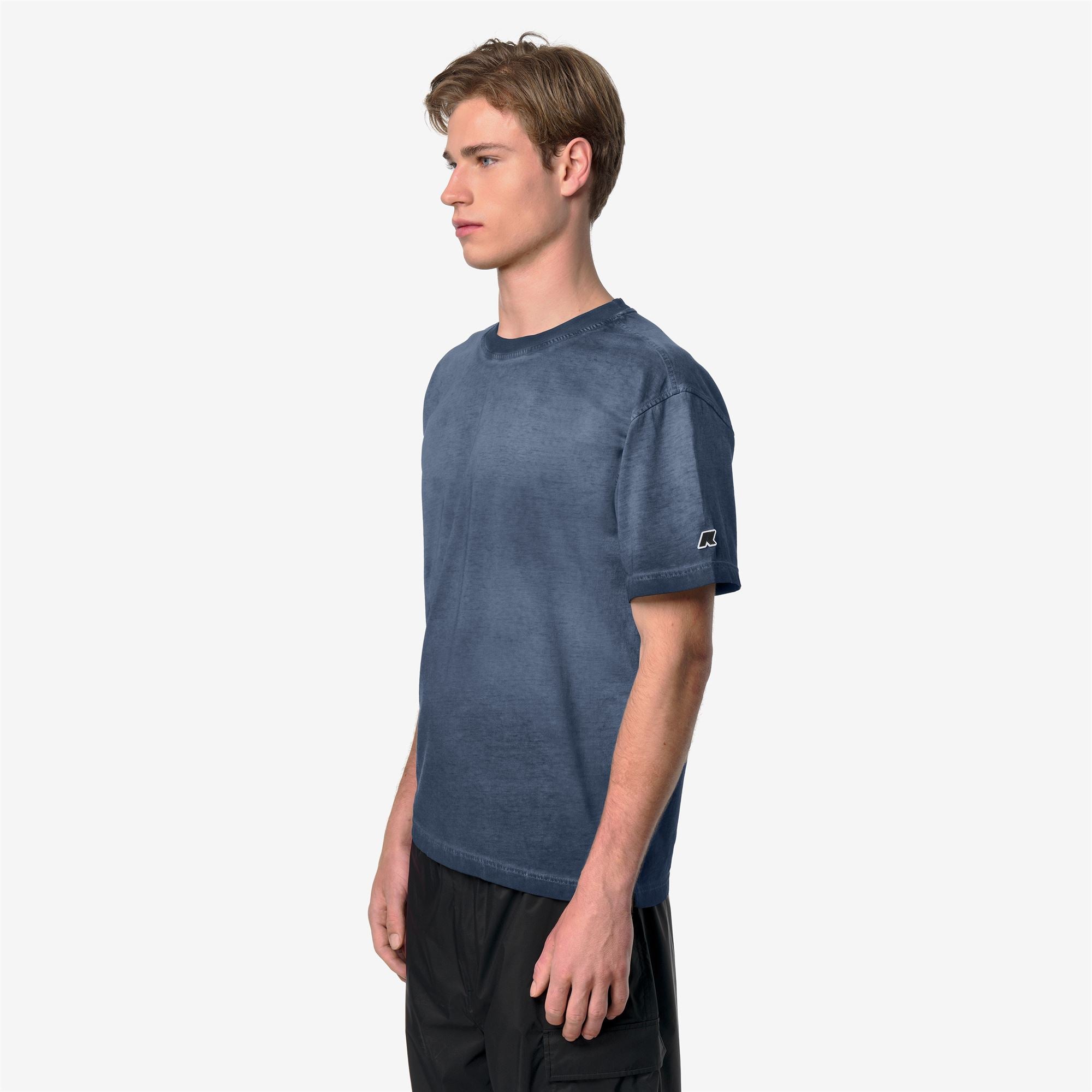 k-way-leo-lf-t-shirt-homme-blue-insignia image 2