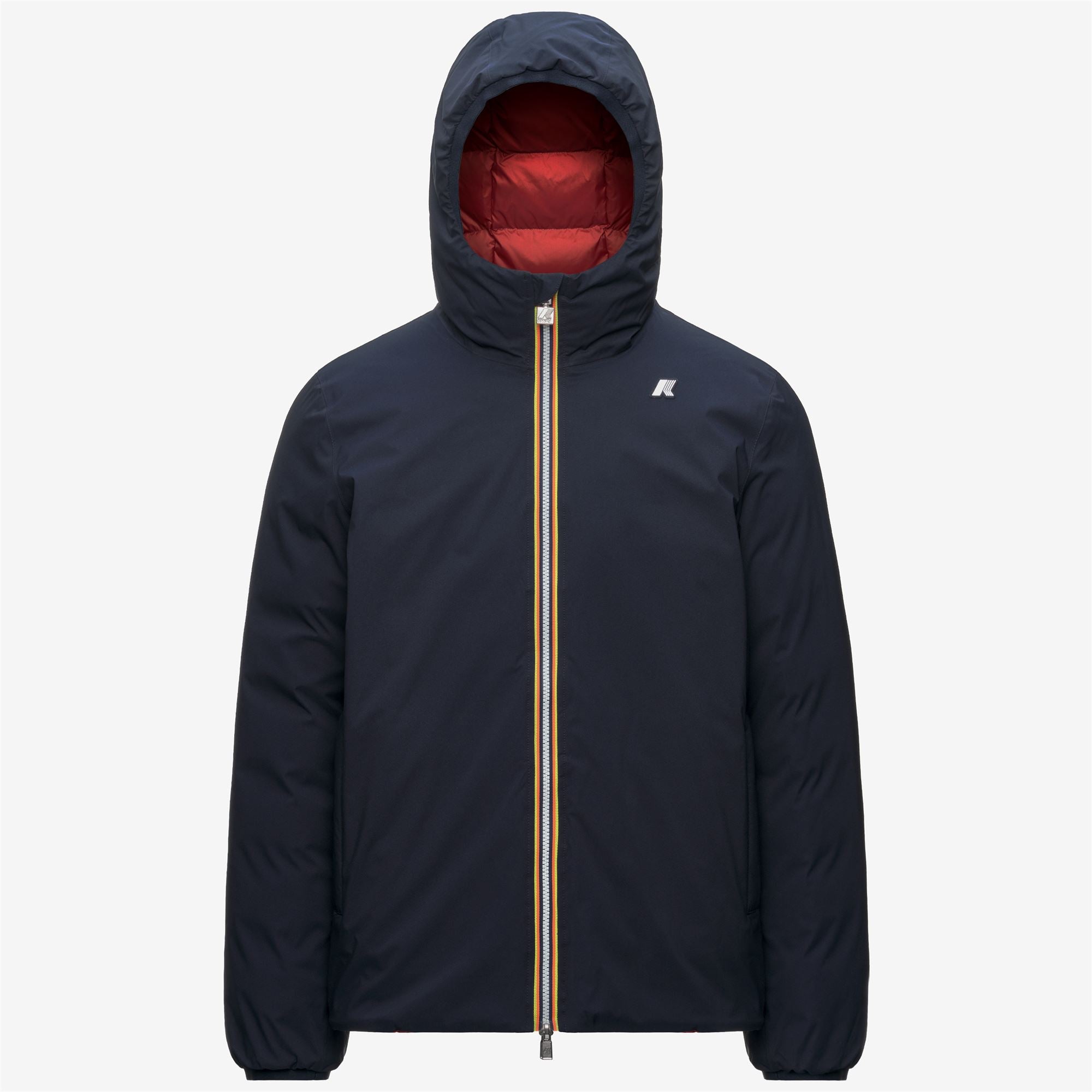 k-way-jack-st-thermo-double-veste-r-versible-homme-blue-depth-red-dk-chili image 5