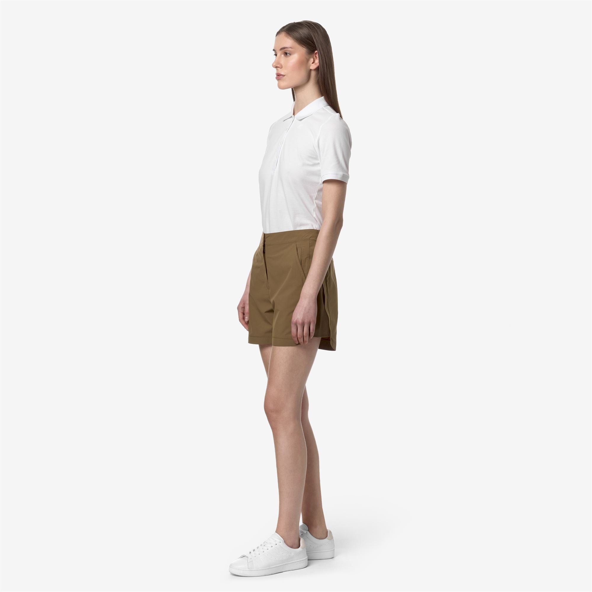 k-way-annise-short-de-sport-femme-brown-corda image 2