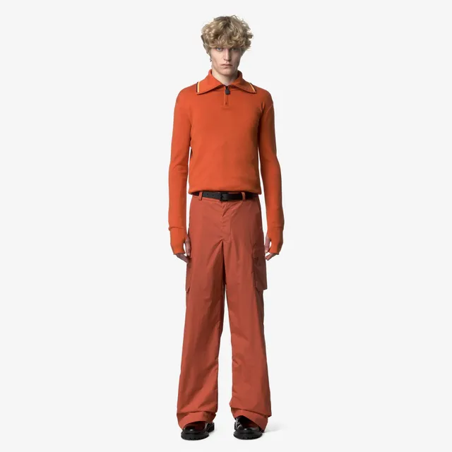 k-way-4-0-3l-tamey-pantalon-cargo-homme-orange-rusting image 1