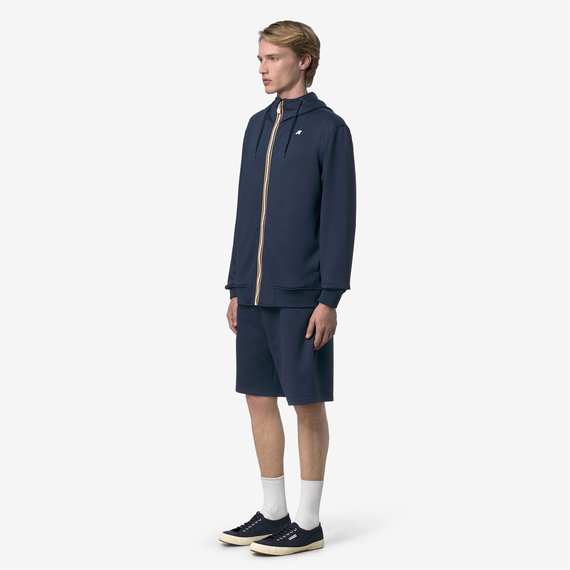 k-way-rainer-light-spacer-veste-polaire-homme-blue-insignia image 2
