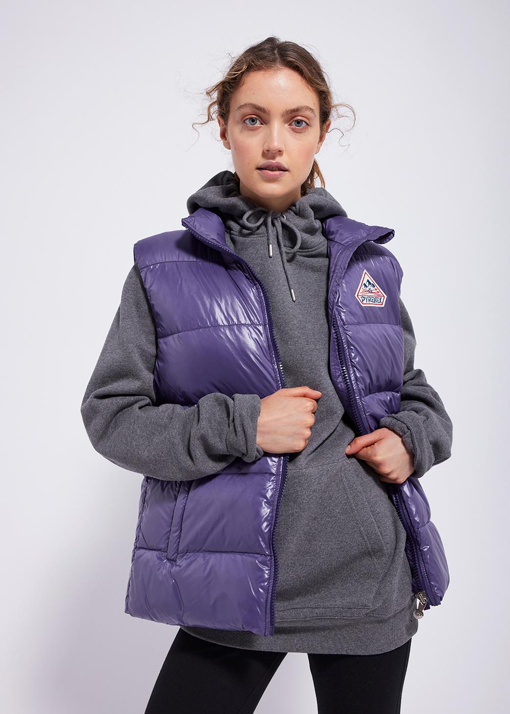 pyrenex-john-gilet-doudoune-sans-manche-unisexe-mulberry image 1