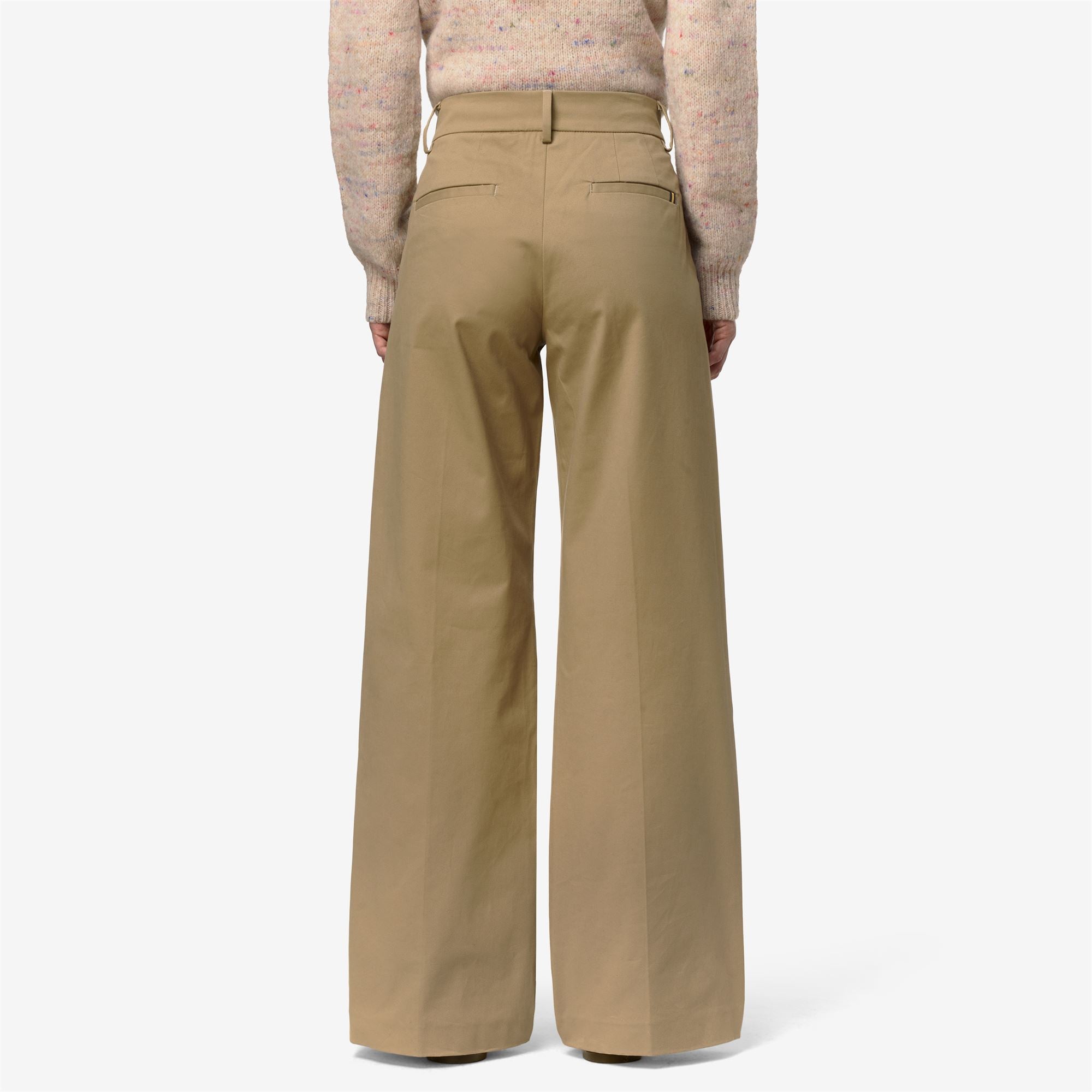 k-way-tyanne-twill-tech-peach-pantalon-chino-femme-beige-khaki image 3