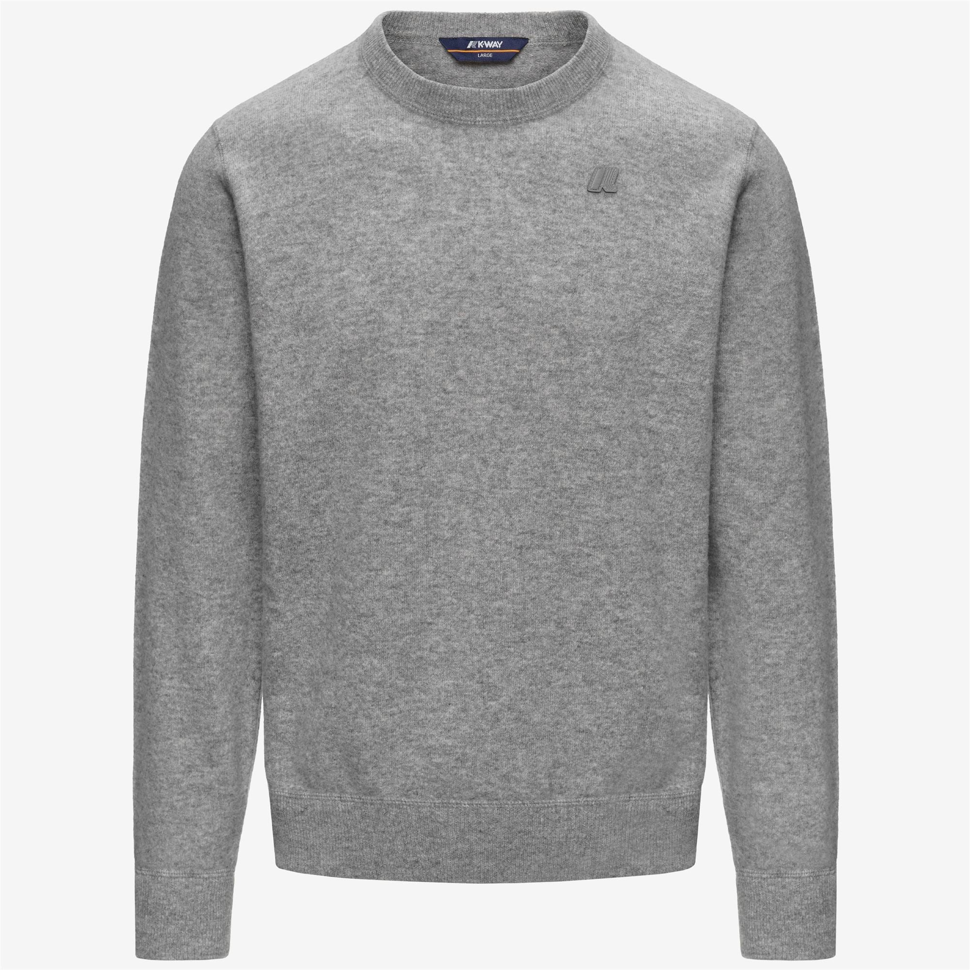 k-way-sebastien-fleece-stitch-pull-homme-grey-md image 5