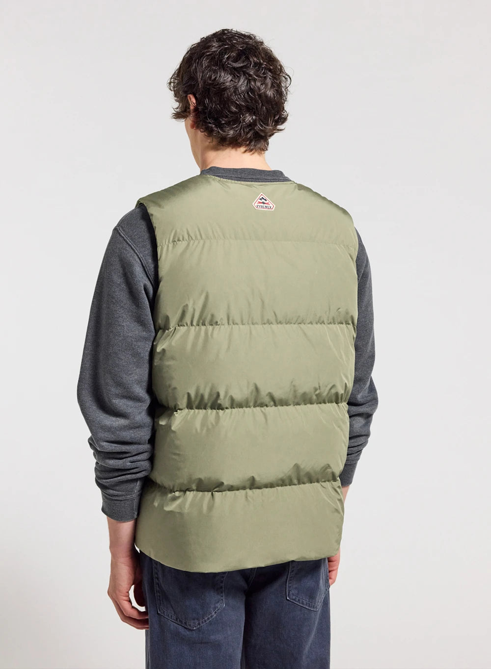 pyrenex-solace-doudoune-sans-manches-homme-kaki-clair image 3