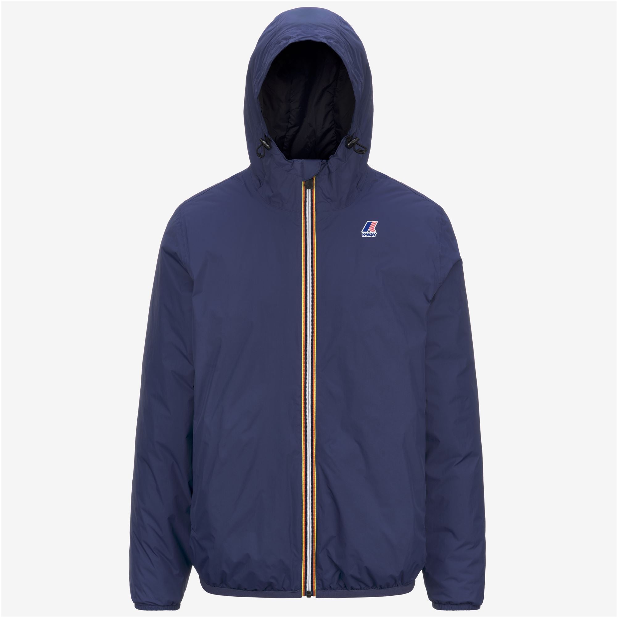 k-way-le-vrai-4-0-claude-warm-veste-mi-longue-unisexe-blue-deep-cobalt image 6