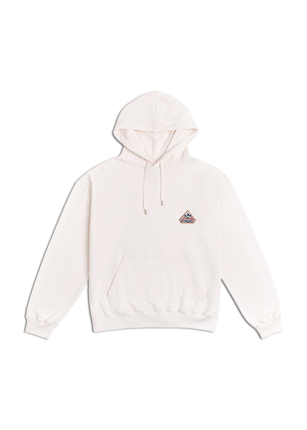 pyrenex-journey-sweat-capuche-unisexe-coton-bio-chalk image 6