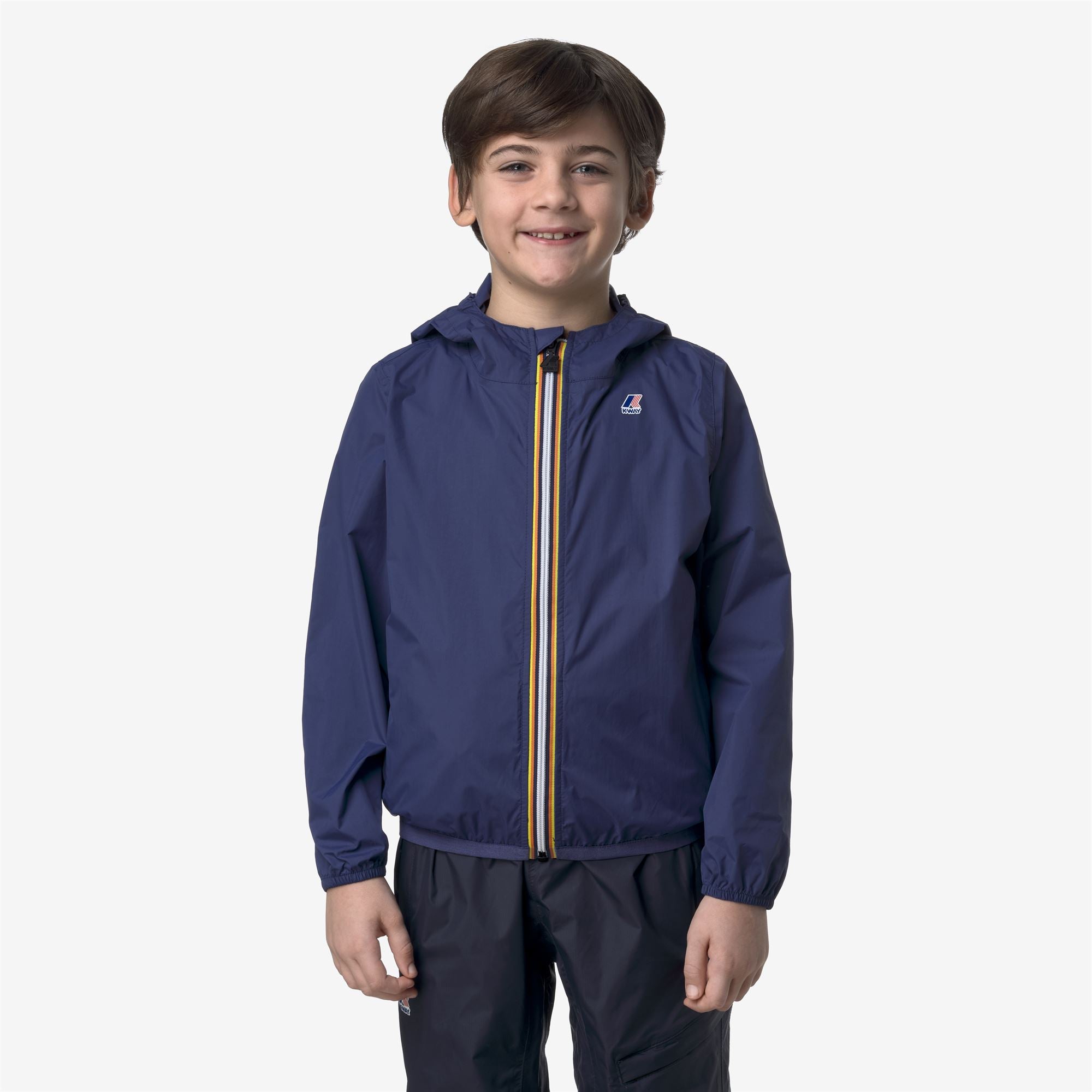 k-way-p-le-vrai-4-0-claude-veste-mi-longue-enfant-blue-deep-cobalt image 1