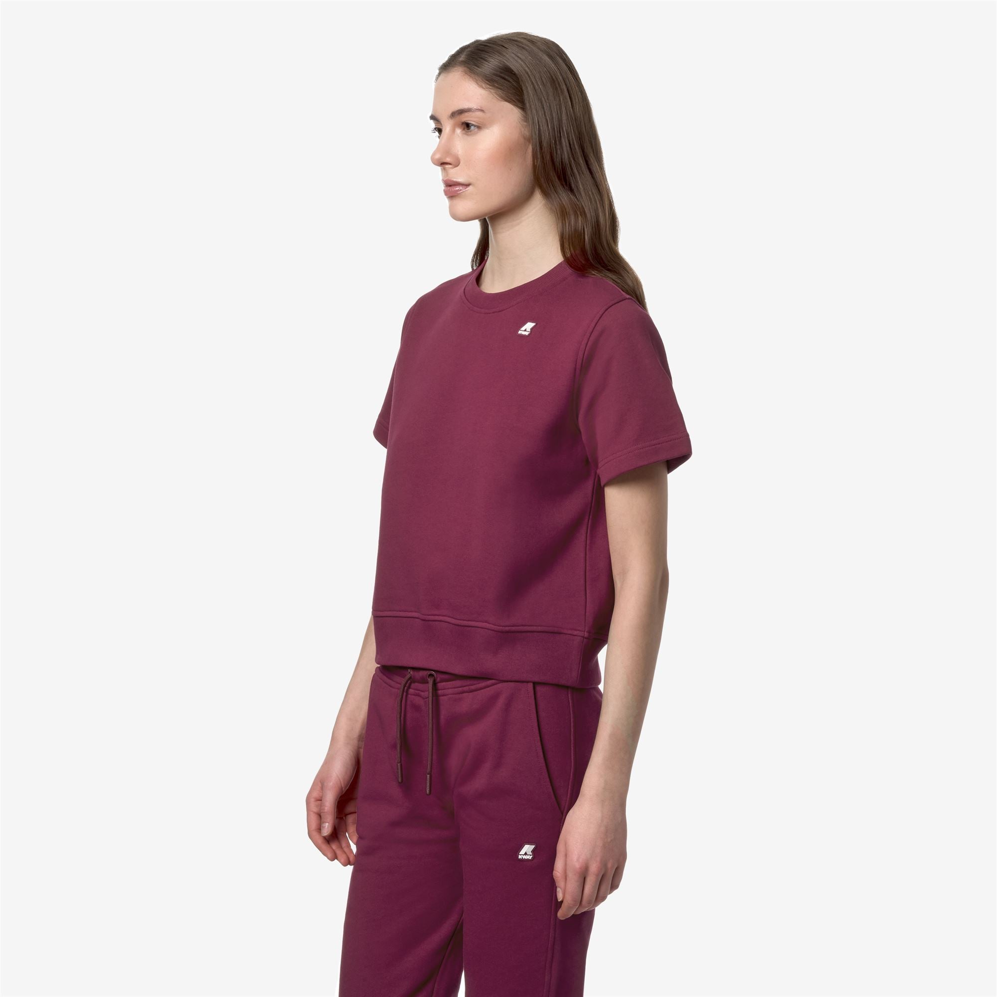 k-way-emelette-t-shirt-femme-red-dk image 2