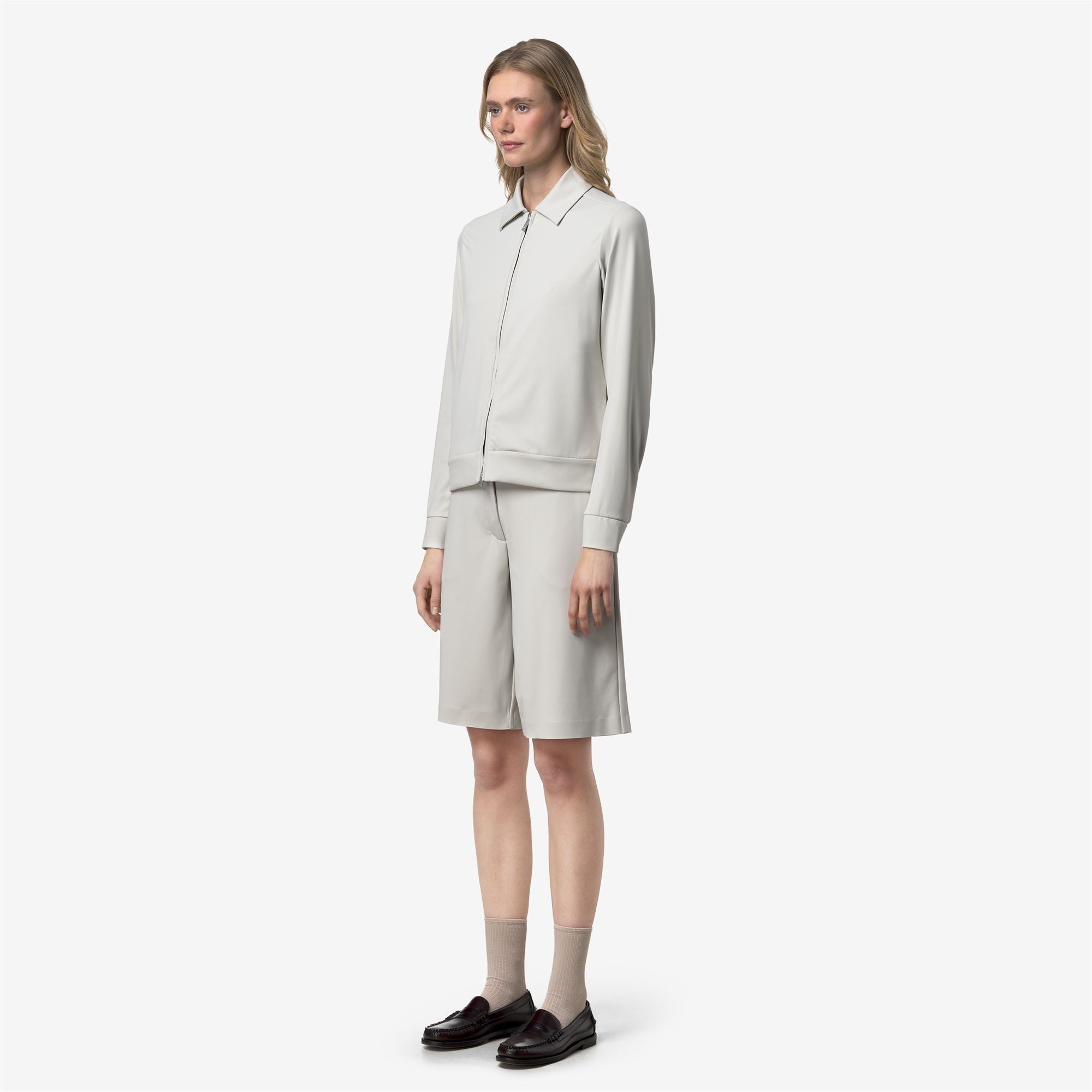 k-way-isy-sl-spacer-veste-polaire-femme-beige-lt image 2