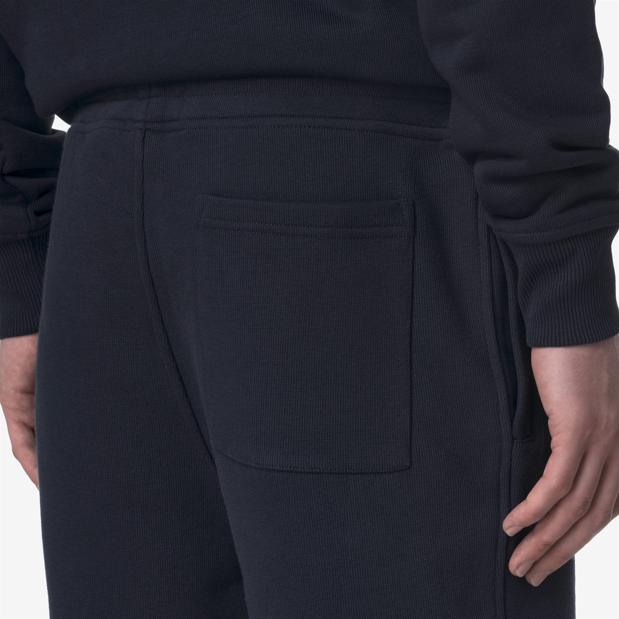 k-way-erik-french-terry-shorts-de-sport-homme-blue-depth image 4