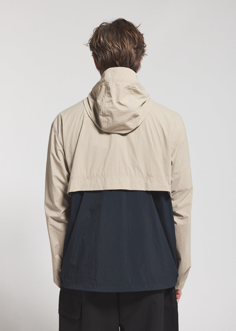 coupe-vent-unisexe-capuche-pyrenex-soulere-beige image 8