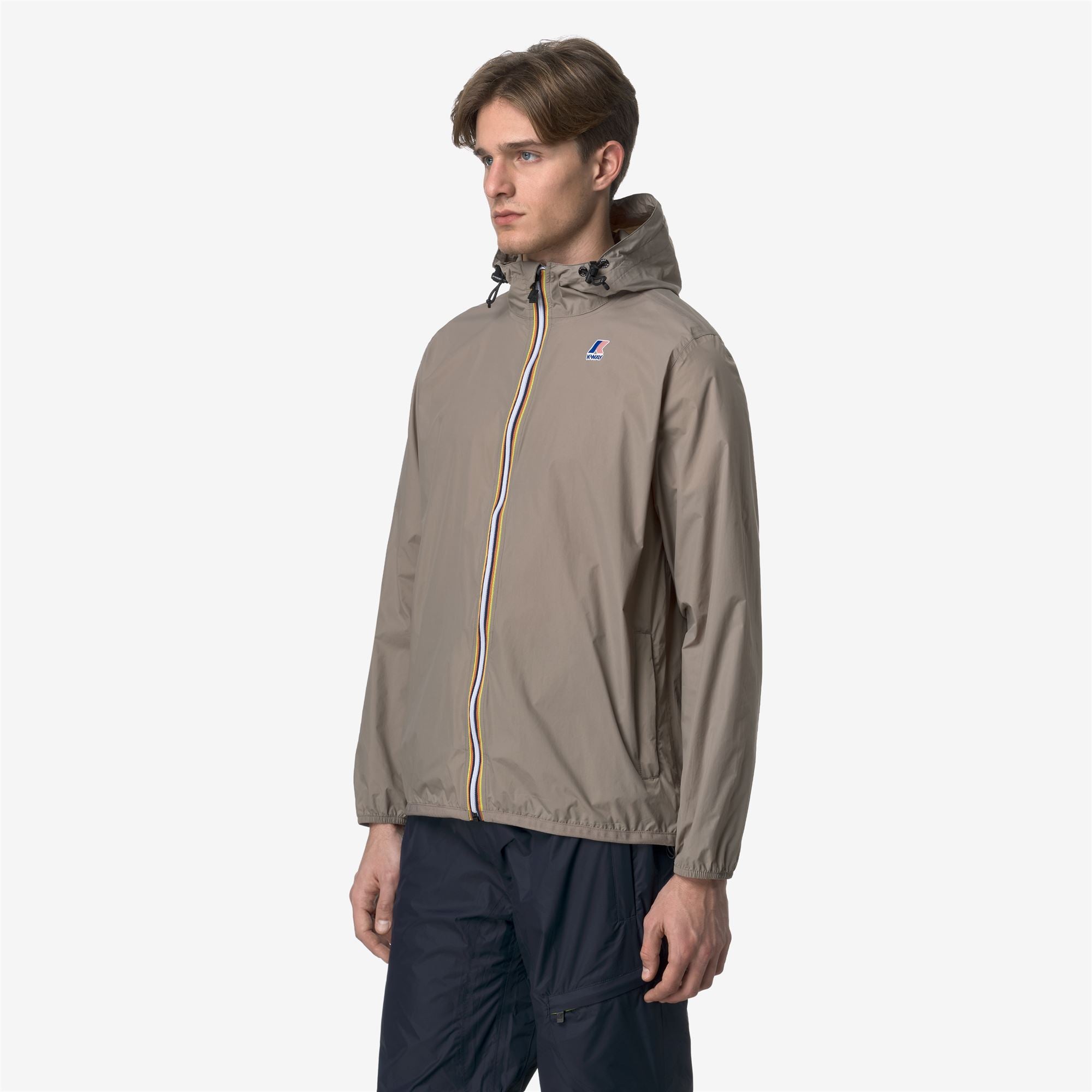 k-way-le-vrai-4-0-claude-veste-beige-taupe-unisexe image 3