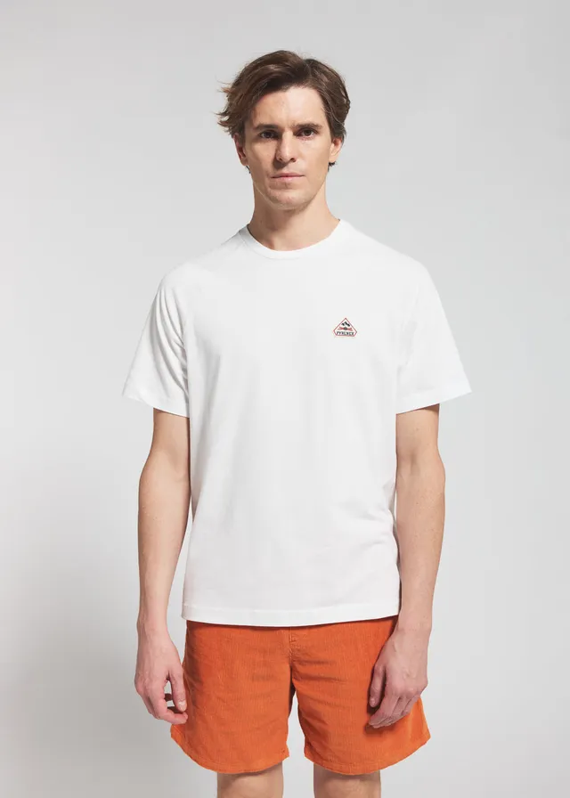 pyrenex-corto-t-shirt-unisexe-coton-biologique-white image 1