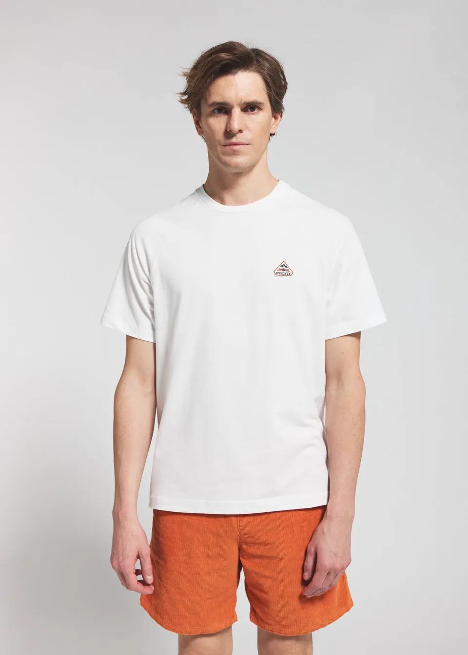 pyrenex-corto-t-shirt-unisexe-coton-biologique-white image 1