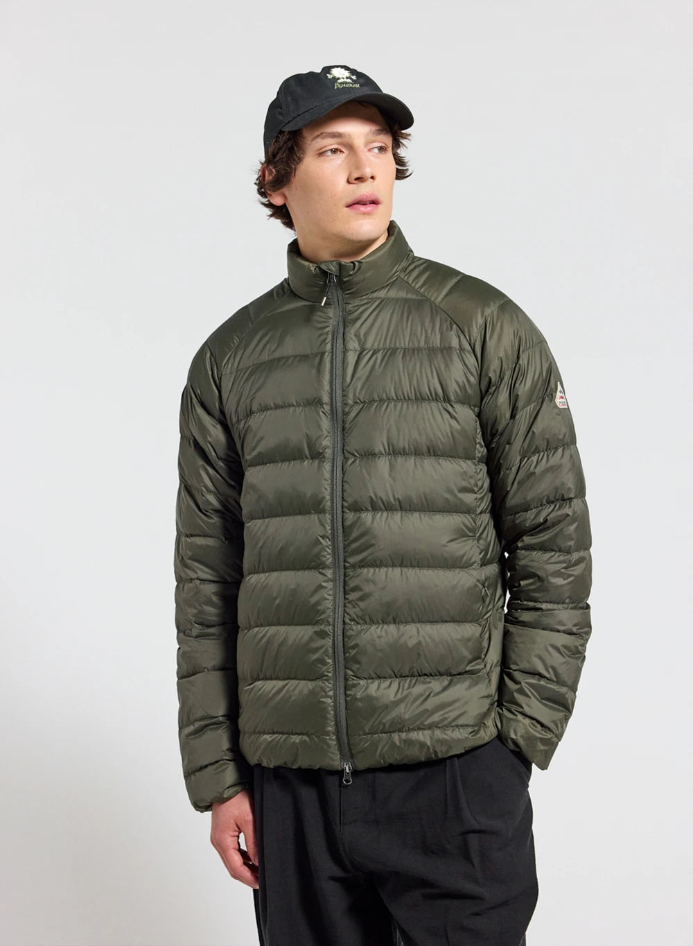 pyrenex-guzet-sc-doudoune-l-g-re-duvet-homme-verte-kaki-compactable image 1