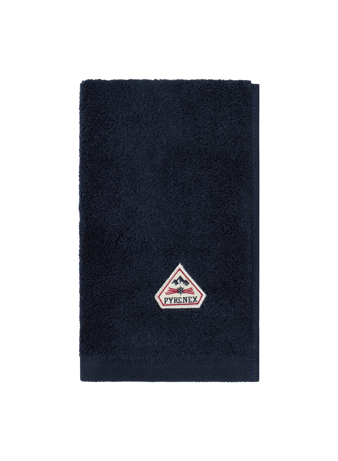 pyrenex-hana-set-de-2-serviettes-invit-s-bleu-fonc image 2