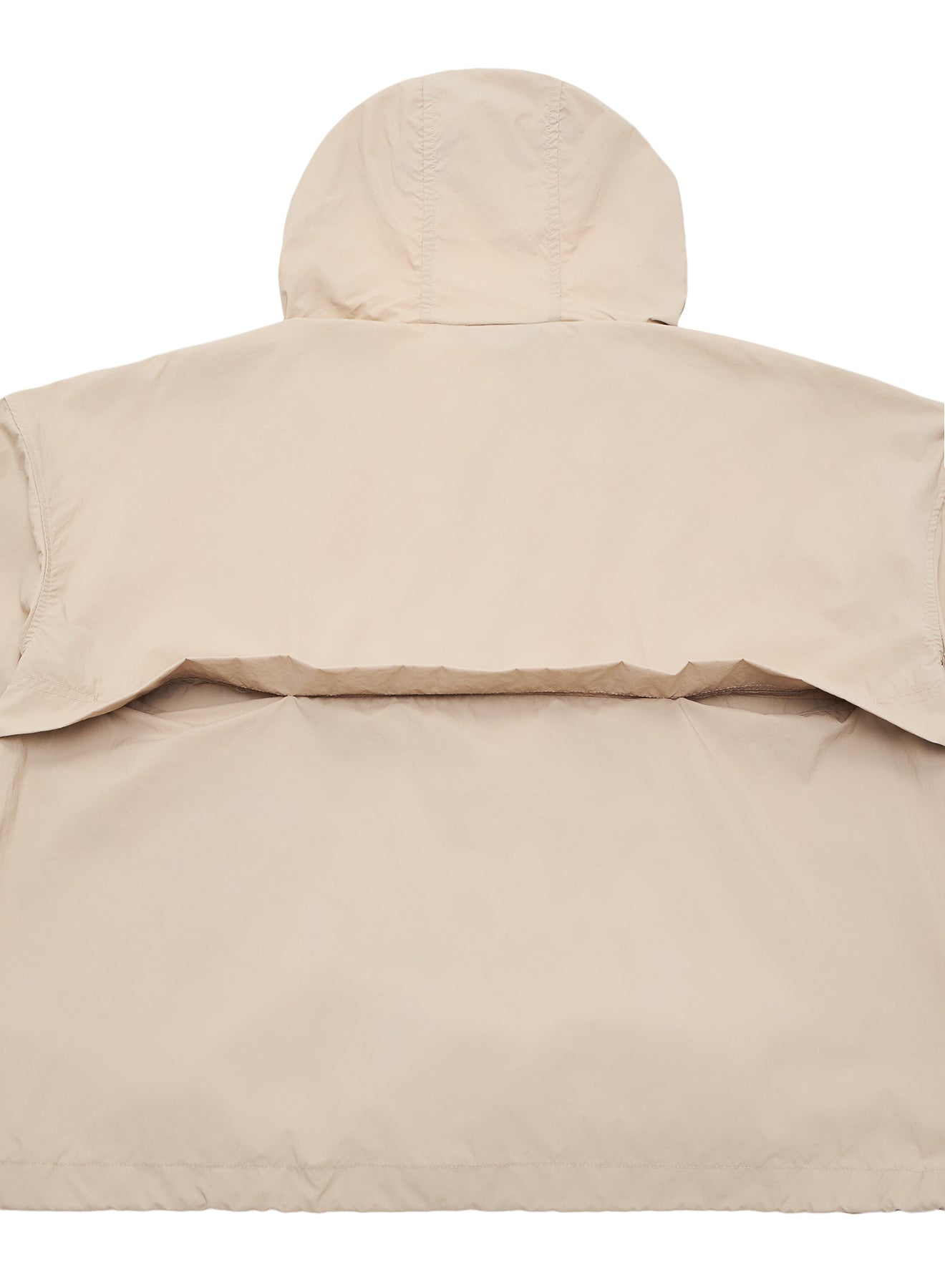 pyrenex-yoko-coupe-vent-court-femme-taupe-en-tissu-recycl image 7