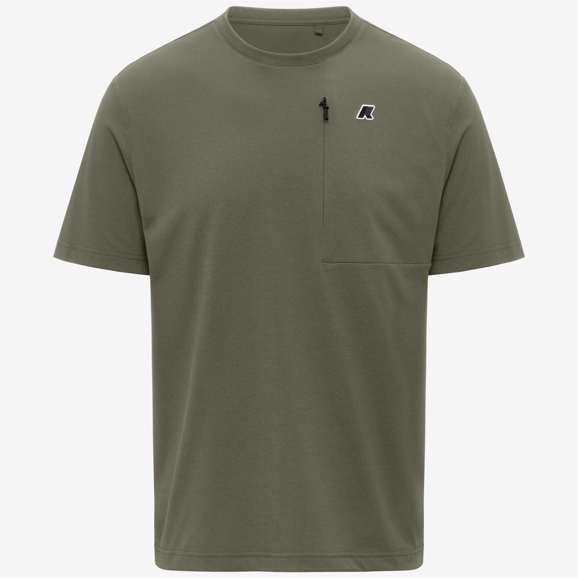 k-way-authion-t-shirt-homme-green-lichen image 5