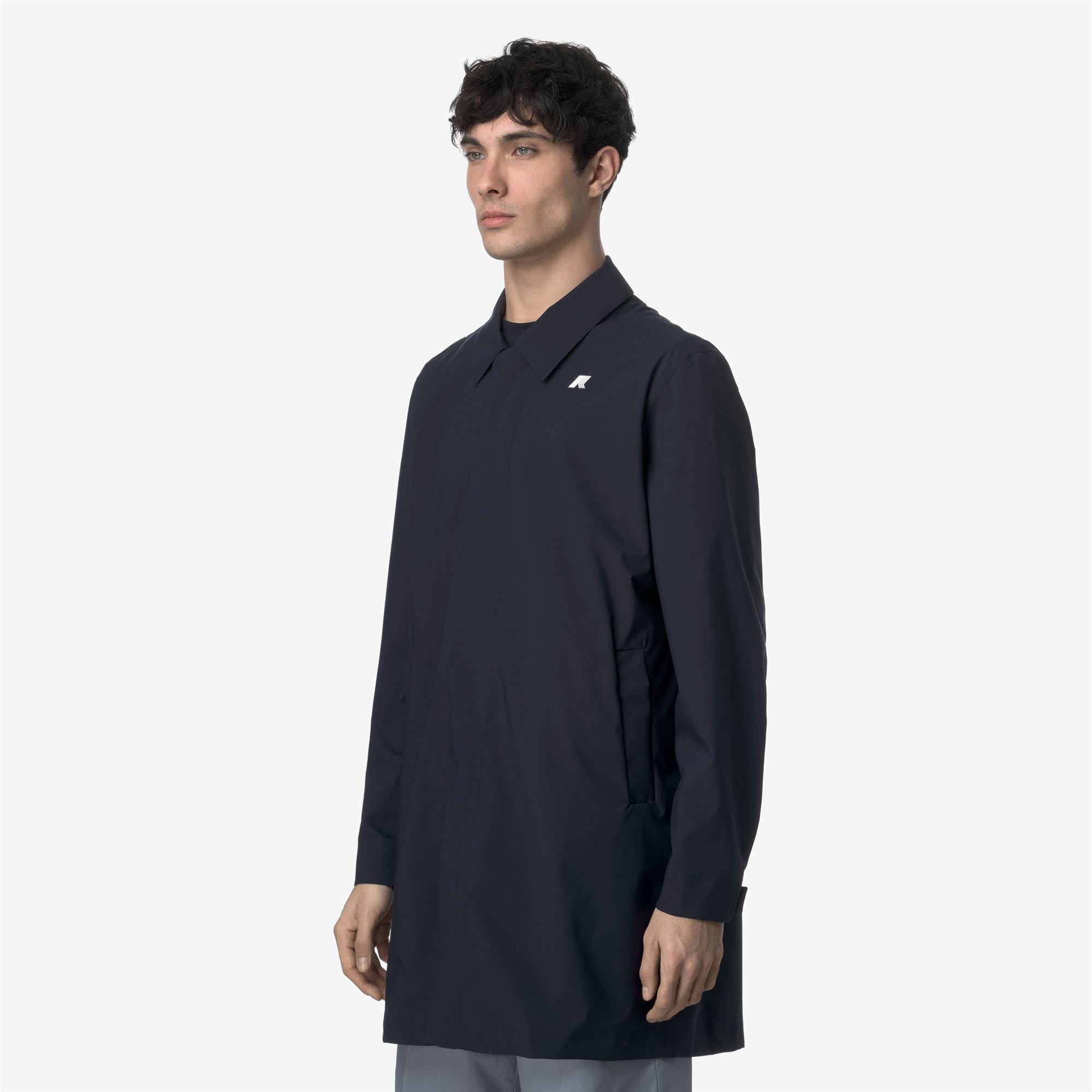 k-way-kenley-stretch-2l-veste-3-4-homme-blue-depth image 2