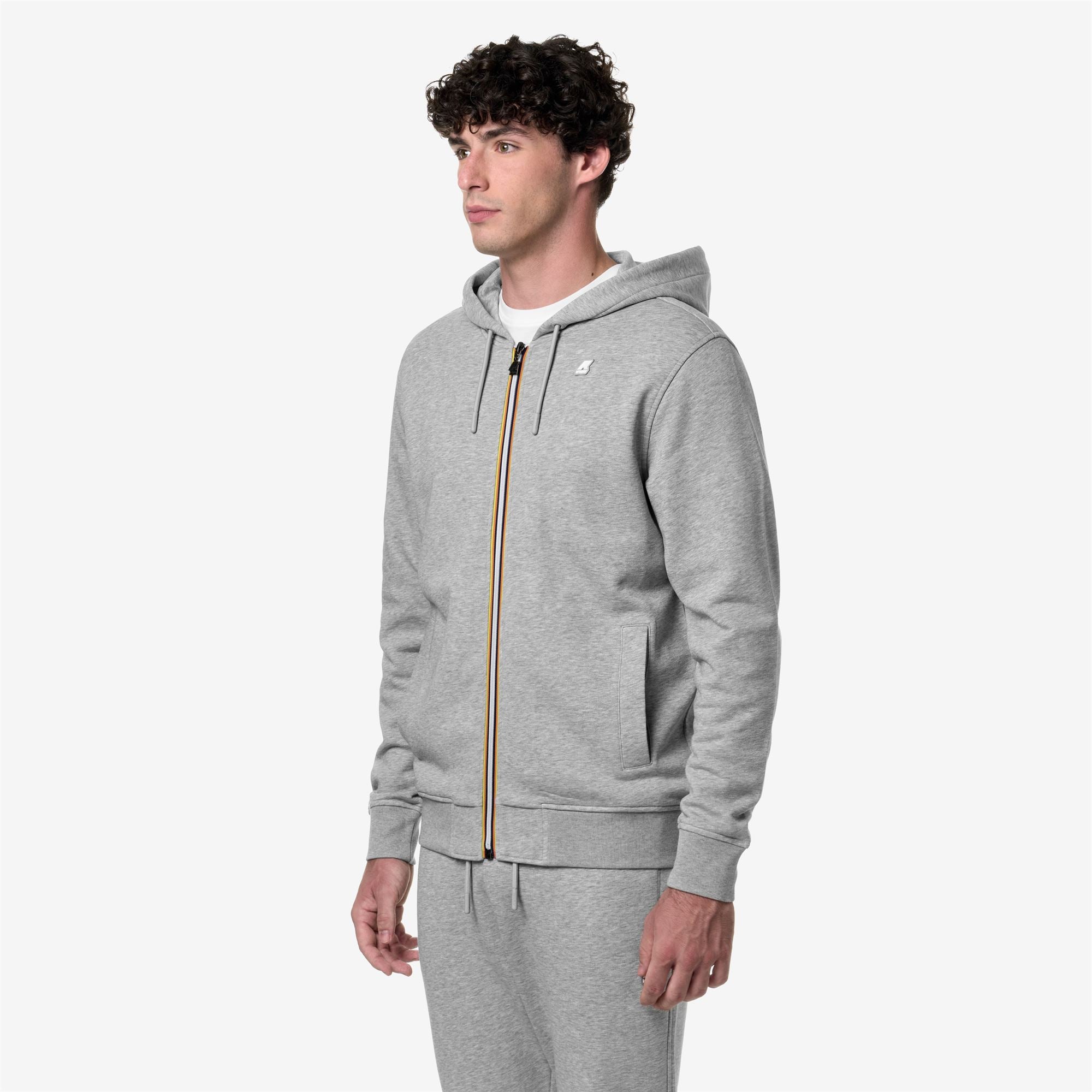 k-way-anthony-veste-polaire-homme-grey-mel image 2