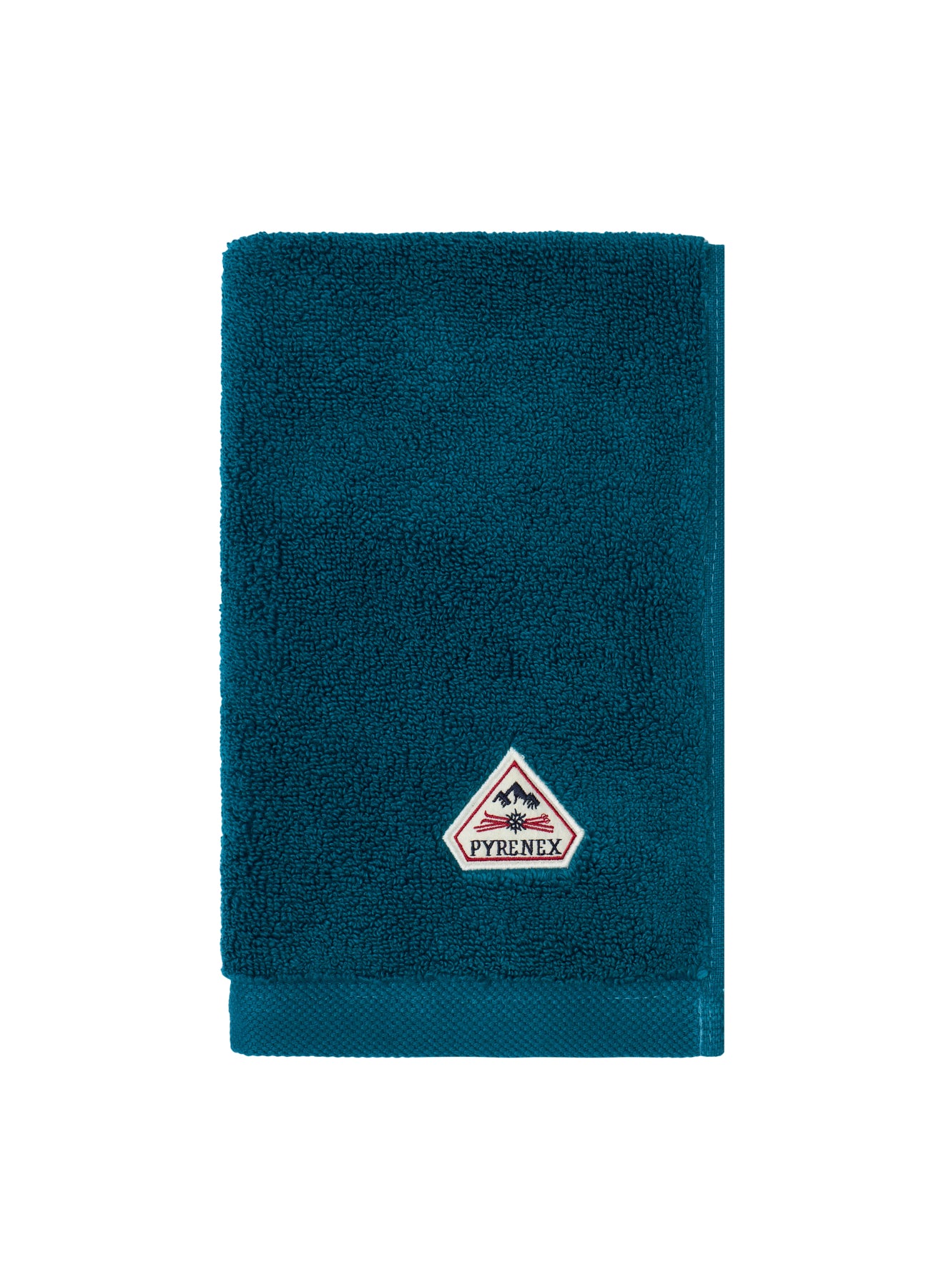 pyrenex-hana-set-de-deux-serviettes-invit-s-bleu-paon image 2