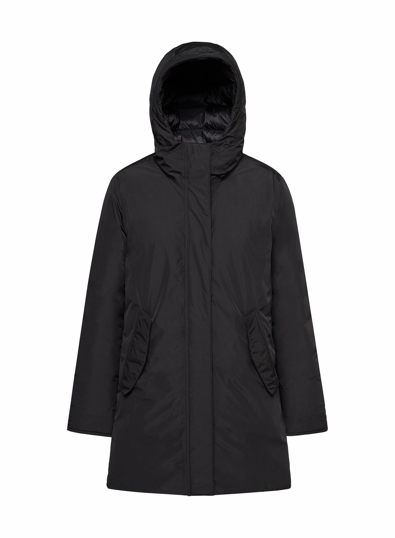 pyrenex-easy-parka-imperm-able-femme-noire-en-duvet-naturel image 8