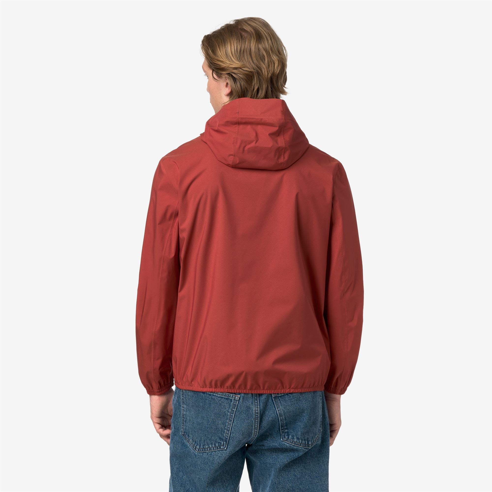 k-way-jack-stretch-dot-veste-courte-homme-red-dk-chili image 3