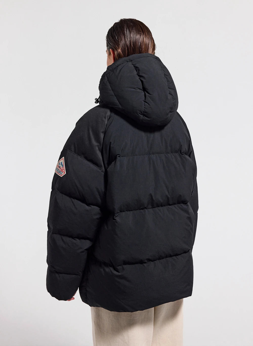 pyrenex-retro-sten-doudoune-unisexe-capuche-noire image 6