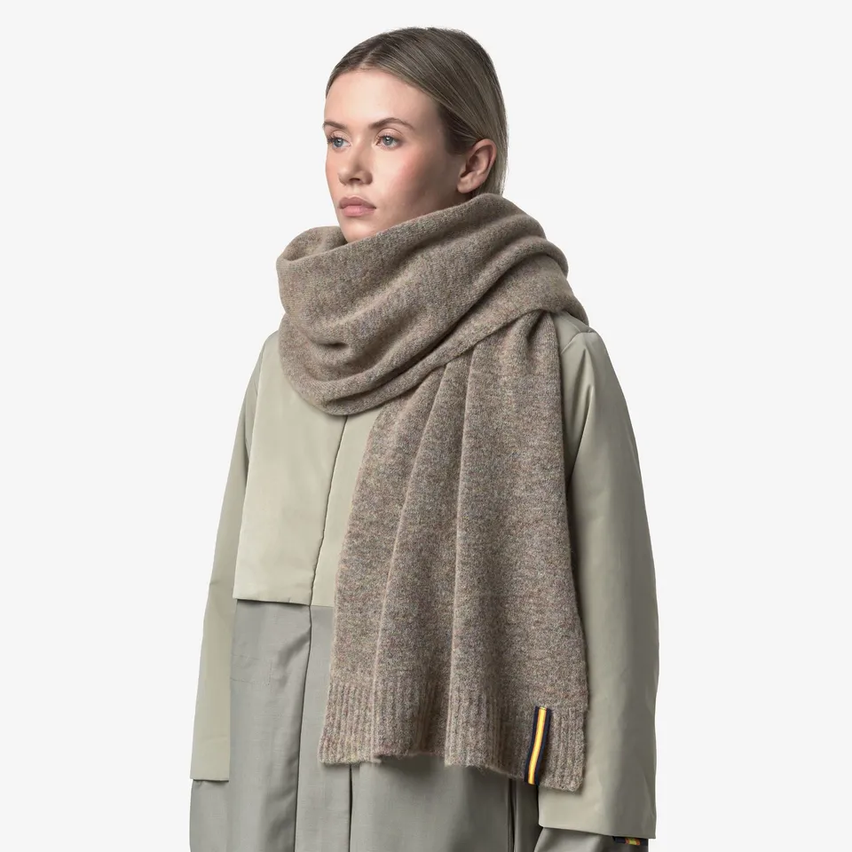 k-way-eryt-wool-stretch-charpe-femme-pink-dust-mix image 1