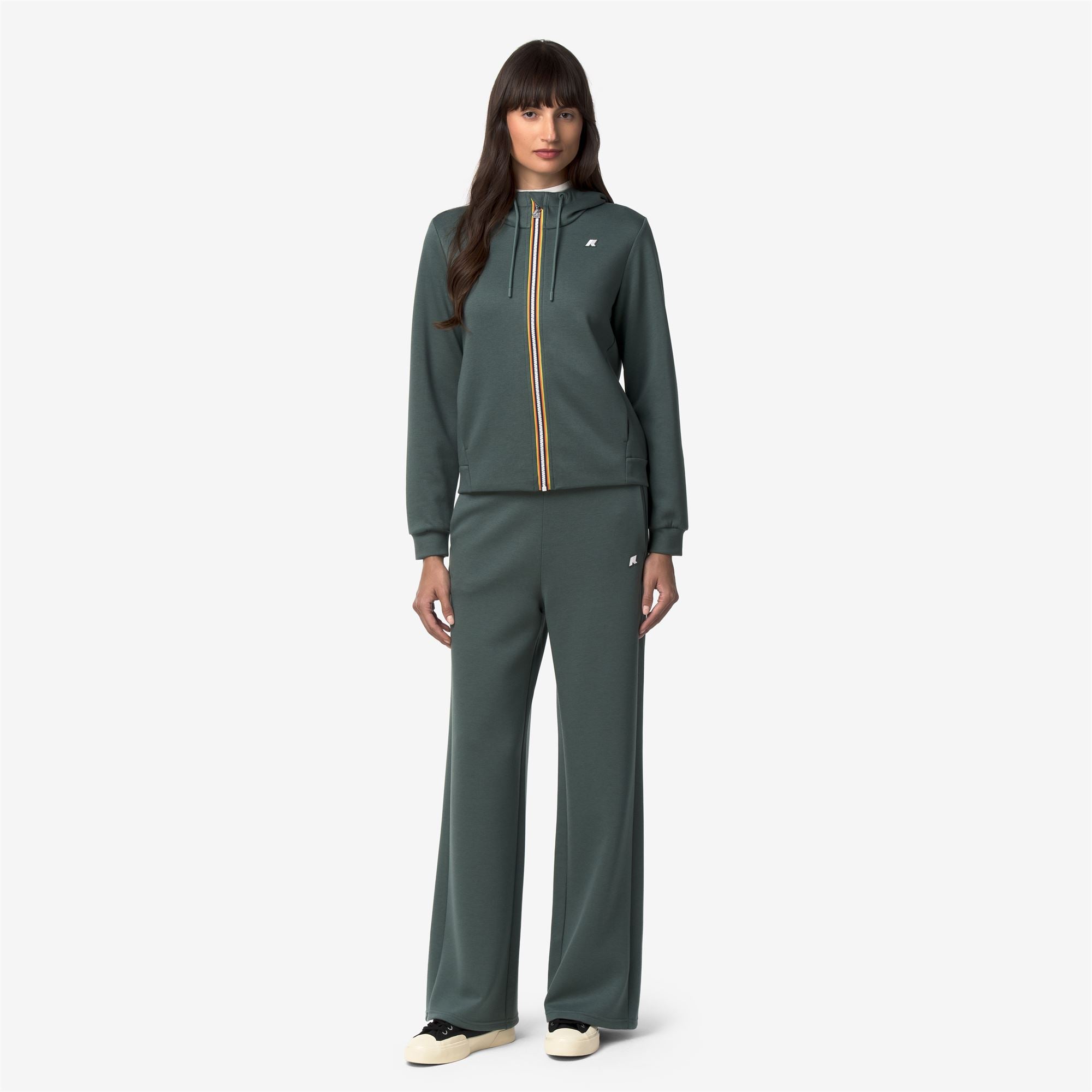 k-way-loirene-light-spacer-pantalon-sport-femme-green-balsam image 1